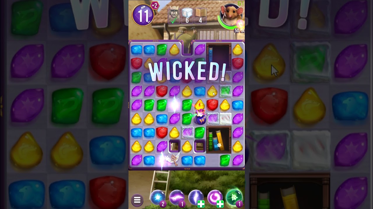 Harry Potter: Puzzles & Spells level 708 no boosters