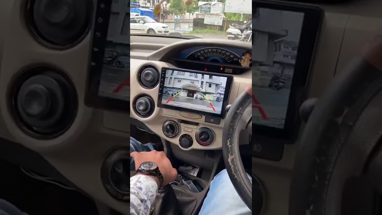 ANDROID PLAYER FITTING IN TOYOTA ETIOS 