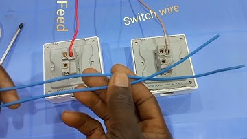 How to wire two switches to control one lamp
