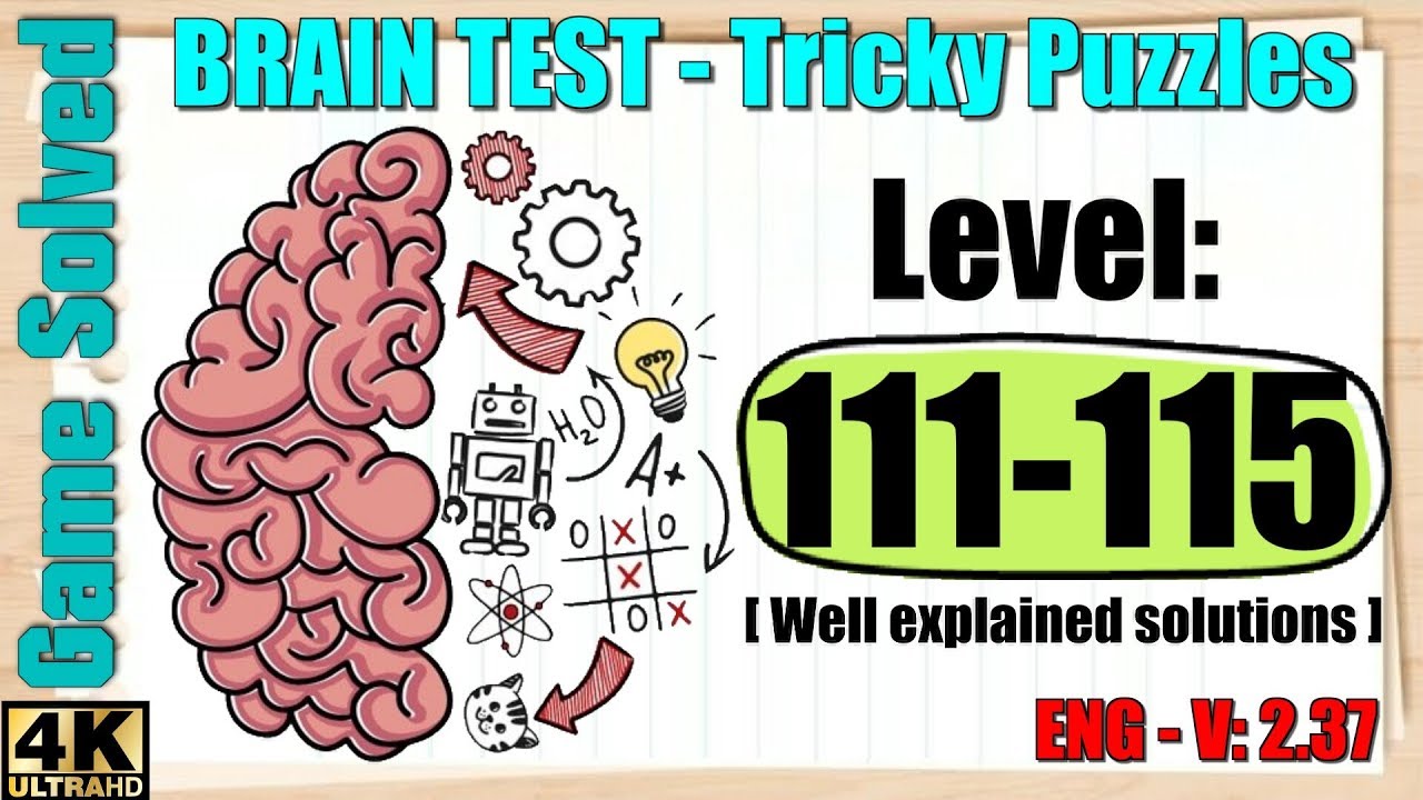 Уровень 116 brain test