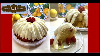 BIWJ - How to Make a Lemon Raspberry Bundt Cake from Scratch! || Nothing Bundt Cakes inspired.