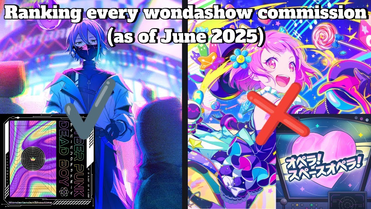 Ranking every wxs commission (as of june 2025) | project sekai