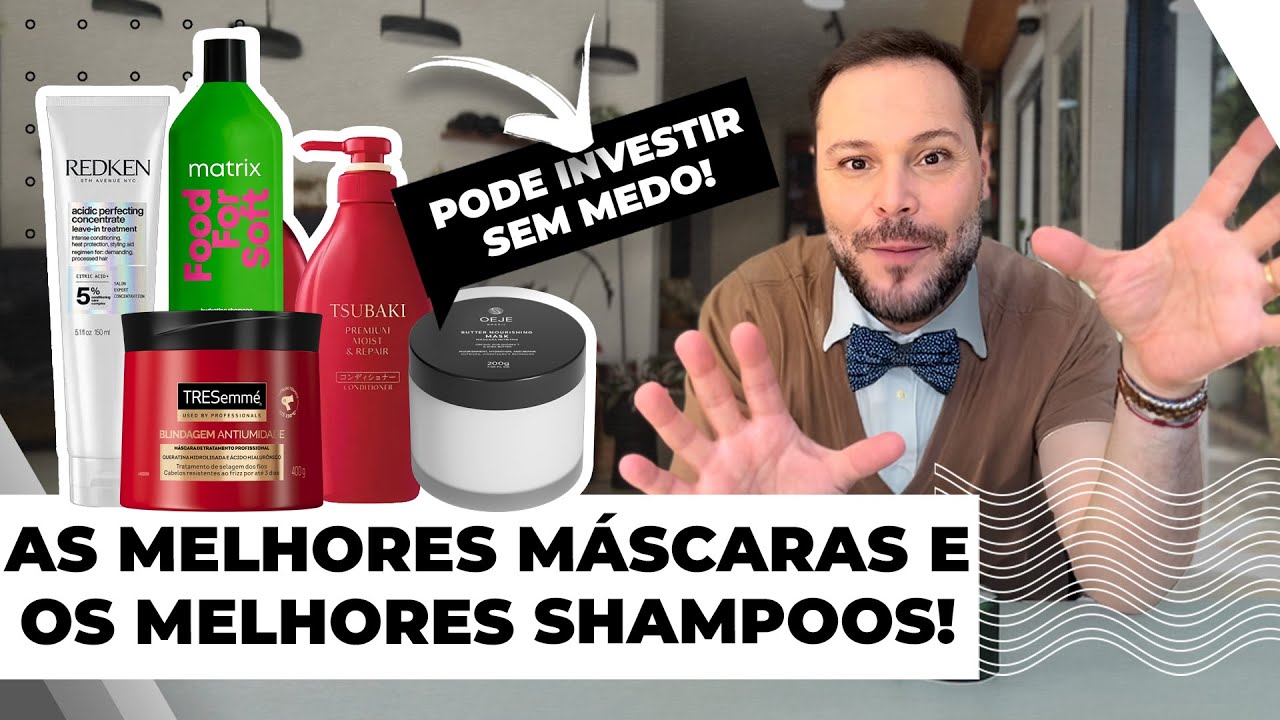 🔥 Os 15 MELHORES shampoos e máscaras DE 2025!