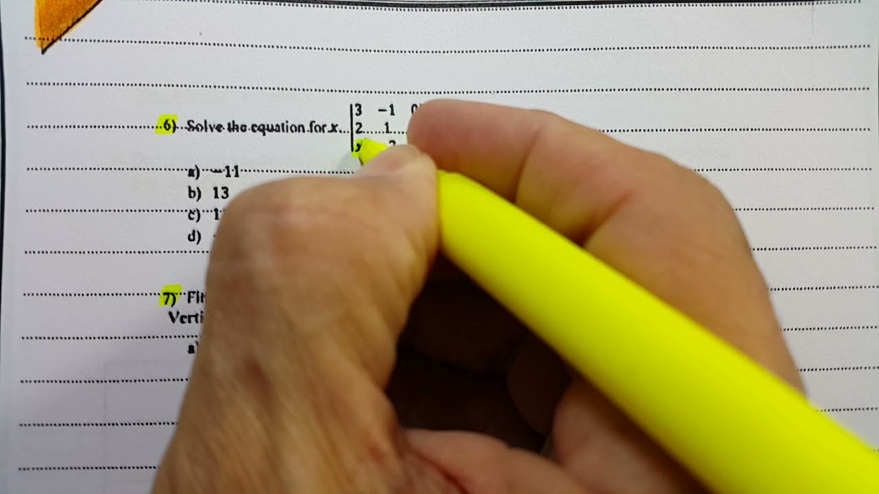 Final Exam  Term    part 1