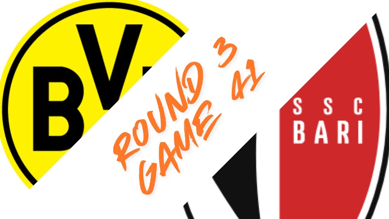 Round 3 Game 41 Borussia Dortmund vs Bari