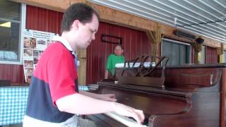 Bryan Wright  PARAMOUNT RAG |Central PA Ragtime Festival|June 23 2013|sreet piano