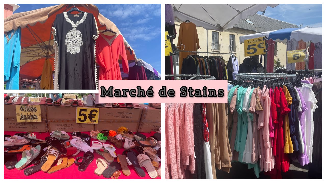 Marché de Stains - mercredi 4 mai 2022 