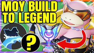 I TESTED mOY's SLOWBRO to LEGEND RANK BUILD and it's Insane | Pokemon Unite