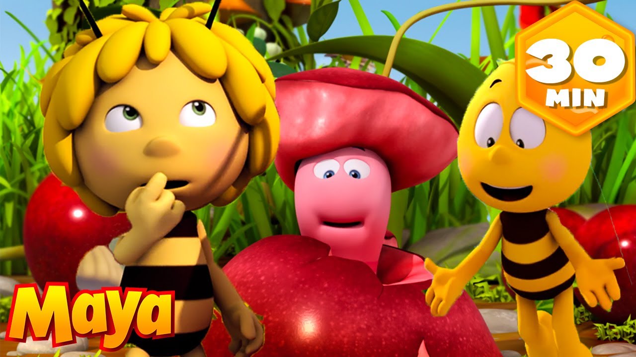 Een sappige vrucht zorgt voor een groot avontuur in het bos 🍎 🐝 Maya de Bij | Kinderseries