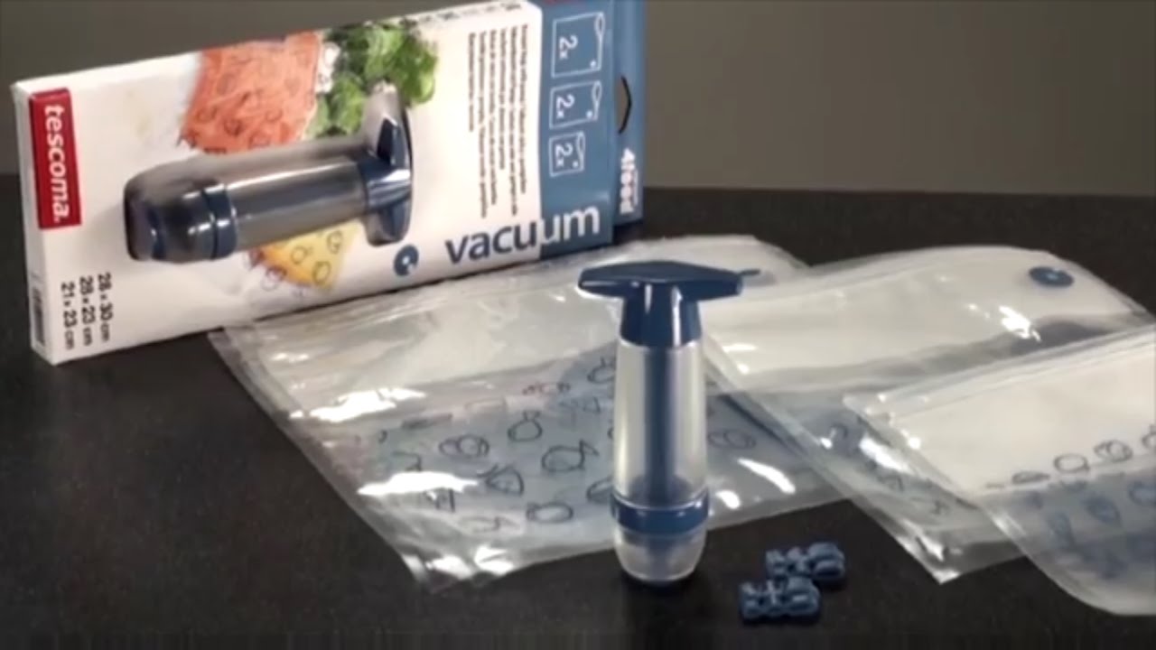 Sacchetti Sottovuoto Set Riutilizzabili Con Pompa – Conserva Cibi Freschi Più A Lungo Sacco Cemento