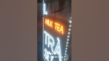 sản xuất bảng led vẫy