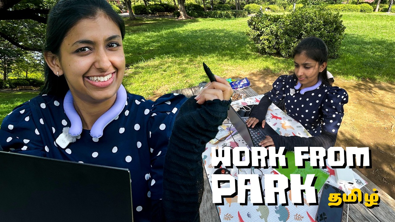 Park-ல Office Setup! 😳 (Worth-ah?)