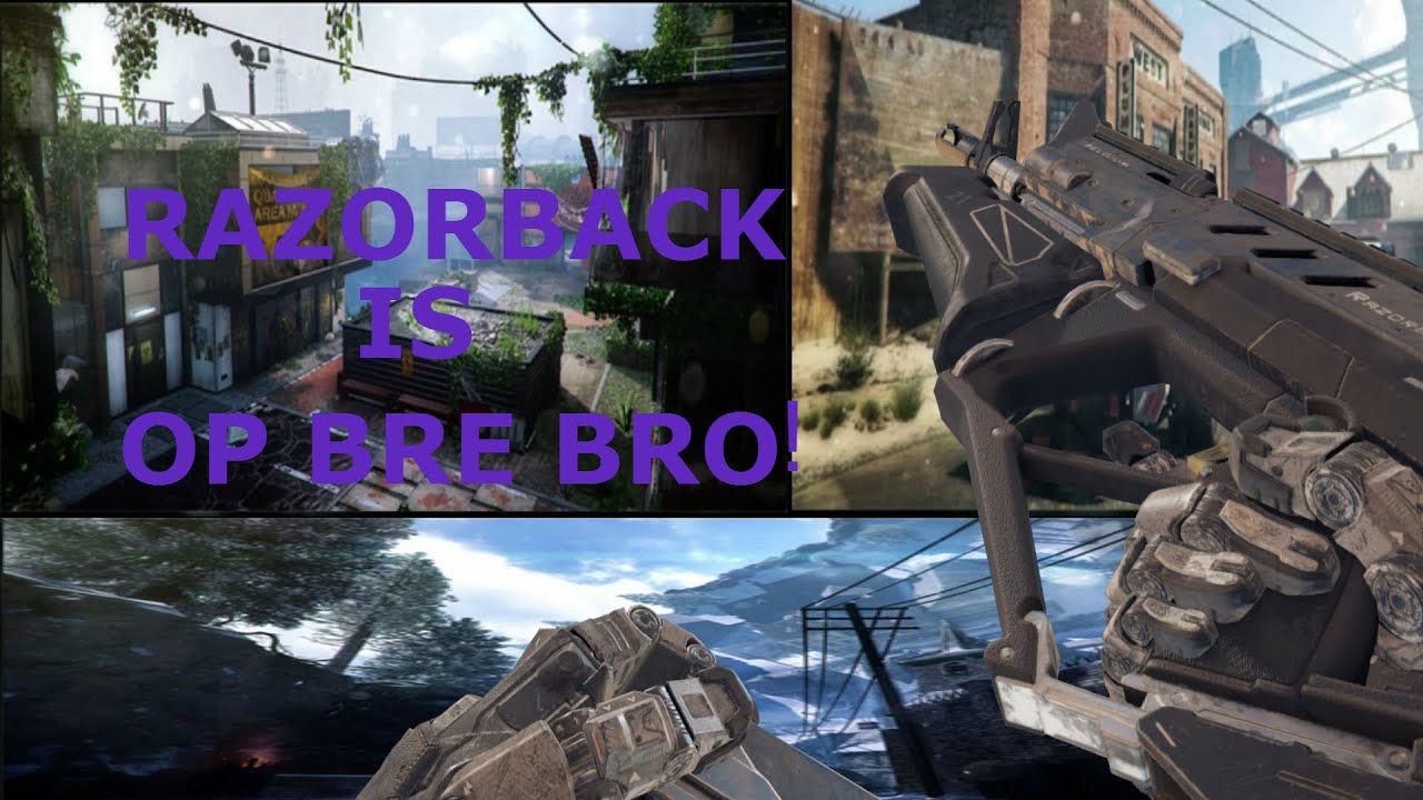 WHY IS THE RAZORBACK OVERPOWERED! RAZORBACK SMG BLACK OPS 3 BEST CLASS SETUP!