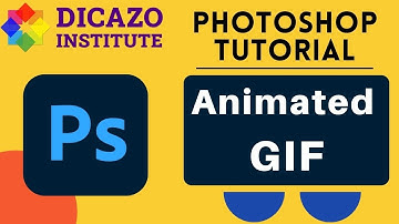 How to Create Animated GIF in photoshop | GIF Animation Banner | Photoshop Tutorial | Dicazo