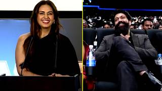 Huma Qureshi Hilarious Speech at Toxic Trailer Launch 😂 | Yash Funny Reaction