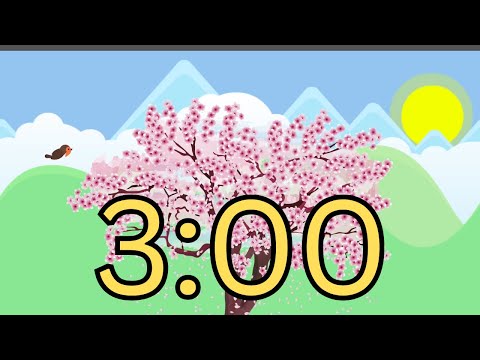3 Minute Timer | Spring Blossom