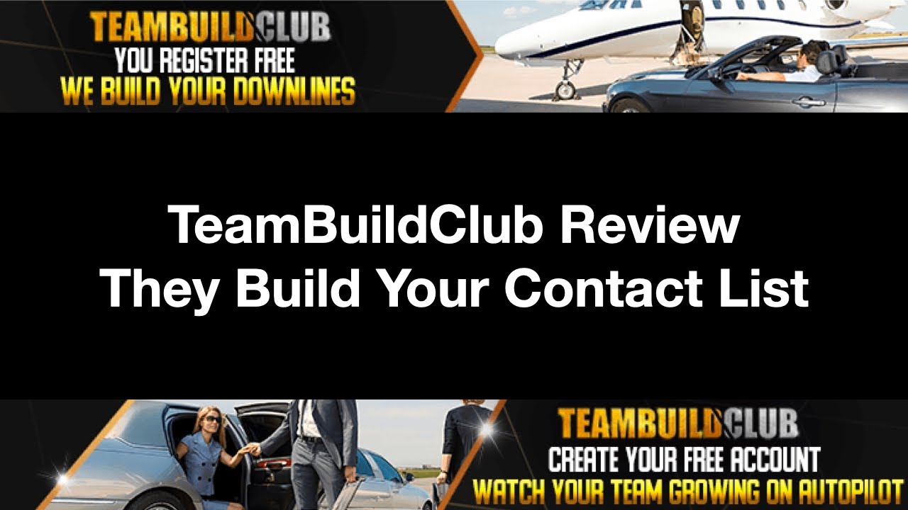 TeamBuildClub Review - They Build Your Contact List