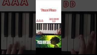 Passo Bem Solto In Casio | For Piano Learners Part 7 😊 | #piano #phonk #tutorial @mahixeditz-13