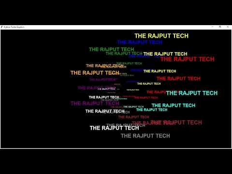 Print YOUR Name in Python - Unbelievable Turtle Trick! #coding #python #trending