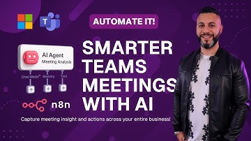 Automate Your Meeting Summaries & Actions with AI Agent + n8n (Microsoft Teams)