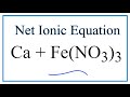 Spectator Ions and Net Ionic Equations