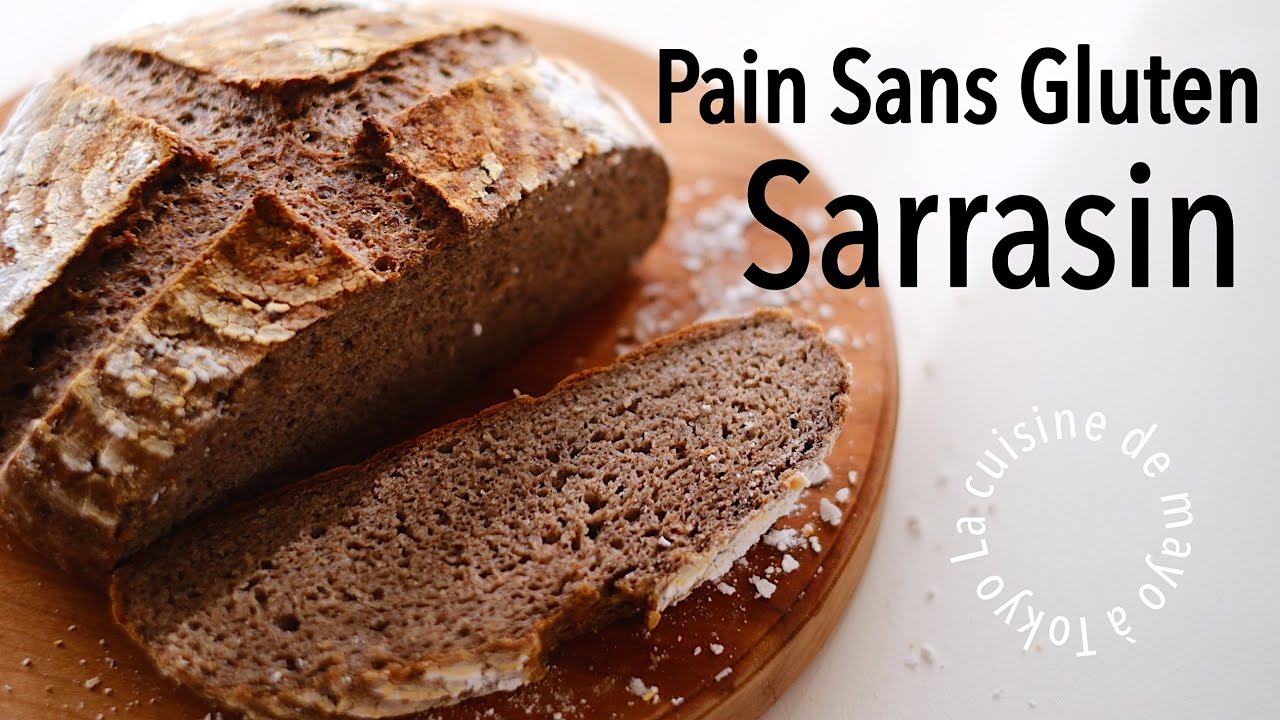 Recette Pain Sans Gluten 100% Sarrasin/ Blé Noir/ Facile à faire!/ 100% buckwheat