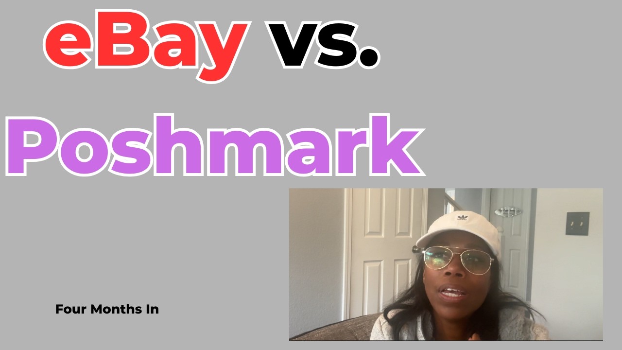 Poshmark vs eBay: What I've Learned After Four Months Reselling #reselling