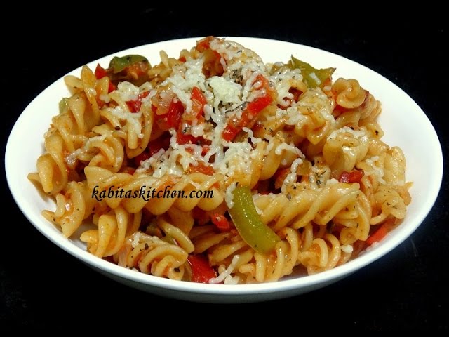 Vegetable Cheesy Pasta Recipe-Indian Style Pasta-Easy and Delicious Pasta rceipe | Kabita Singh | Kabita