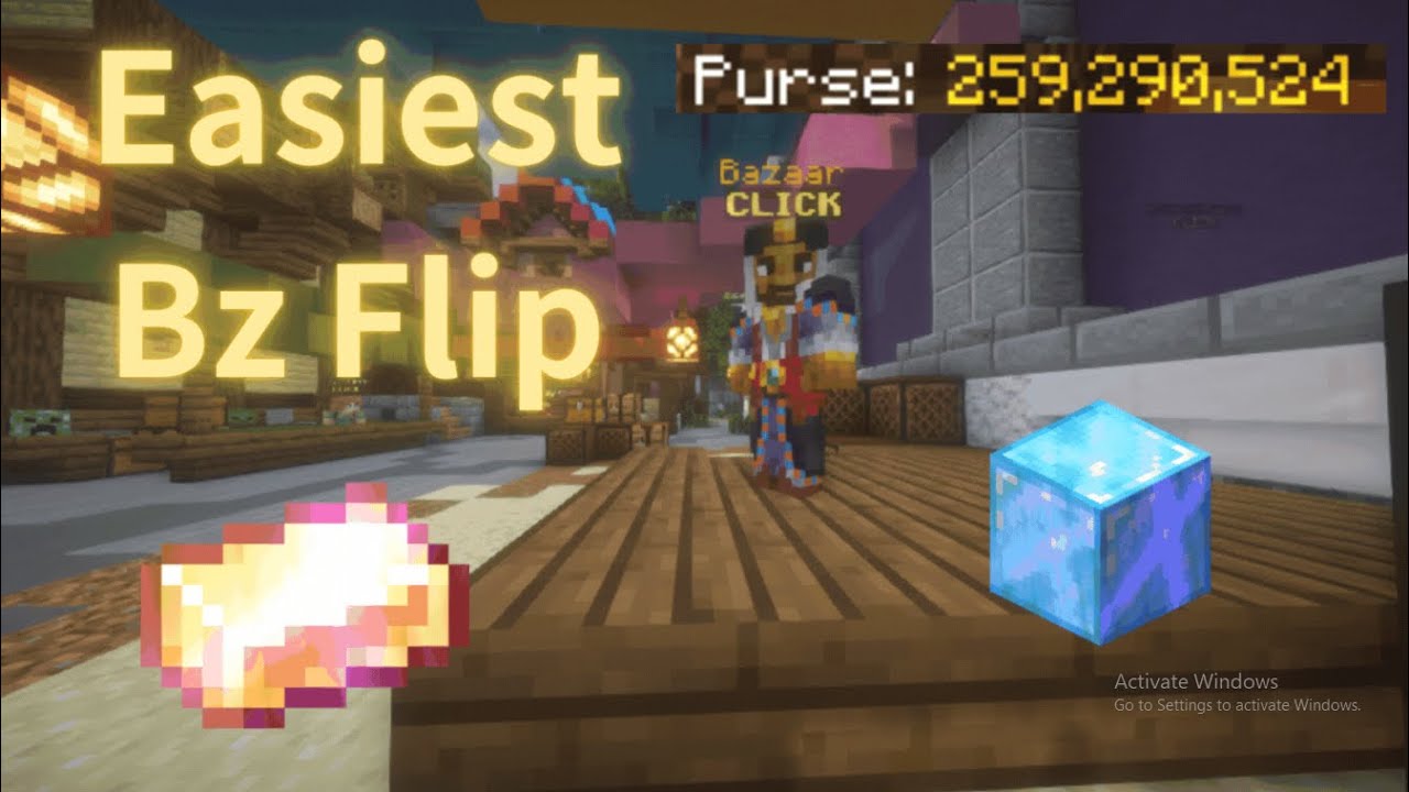 [Skyblock] Easiest bz flip ever