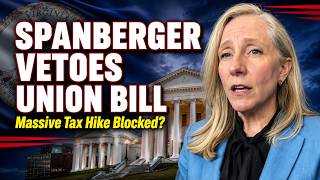 Virginia Governor Spanberger to Veto Democrats' Collective Bargaining Bill