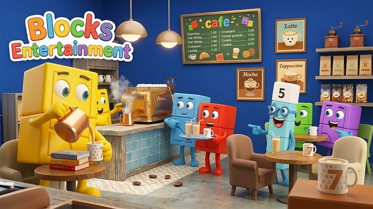 Welcome to Blocks Café! – Numbers Try the Ultimate Coffee Challenge ...