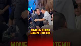 The moment STY meets Erick Thohir in person #footballnews #indonesiannationalteam