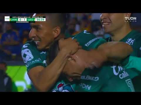 Gol de Jean Meneses | Tigres 0-1 León | Liga BBVA MX - Grita México A21 - Semifinal IDA