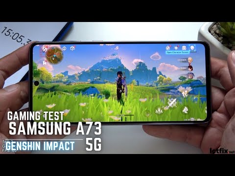 Samsung Galaxy A73 Genshin Impact Gaming test | Snapdragon 778G 5G, 120Hz Display