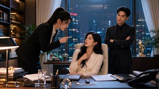 CEO fakes 6 day trip, CEO's wife hides lover, loyal secretary storms bathroom, but lover is the CEO