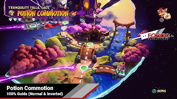Crash Bandicoot 4 - Potion Commotion All Collectibles (Normal & Inverted)