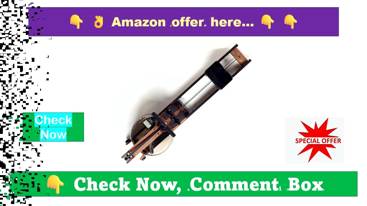 WaterRower Walnut Rowing Machine with S4 BLE Monitor | USA