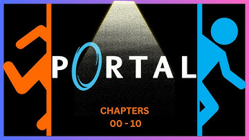 Portal Gameplay Part 1: Mastering Portals and Escaping the Lab|#gameplay #walkthrough #retrogaming