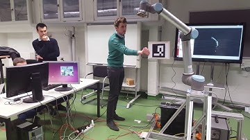 Student team 2: Obstacle Avoidance with the UR10-Robot