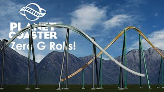How to Make SMOOTH Custom Zero G Rolls in Planet Coaster!