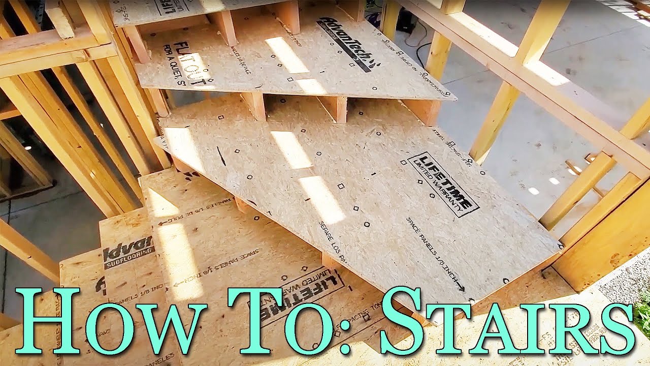 How To Build Stairs YouTube