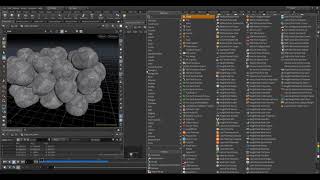 Houdini 19 Tutorial vellum Shape matching practice