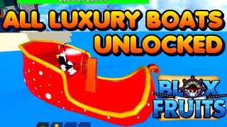 How to Unlock All Luxury Boats in Blox Fruit - Roblox screenshot 4