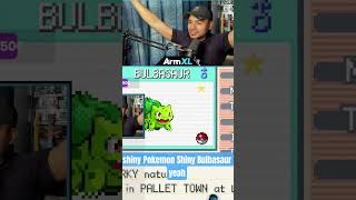 FINALLY SHINY BULBASASUR!! ✨ | #armxl on #Twitch #pokemon #shiny #leafgreen