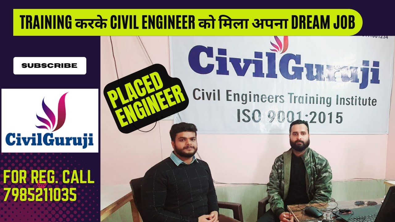 Review of placed engineer from Lucknow Branch By Civil Guruji YouTube