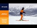 How to maintain balance on skis