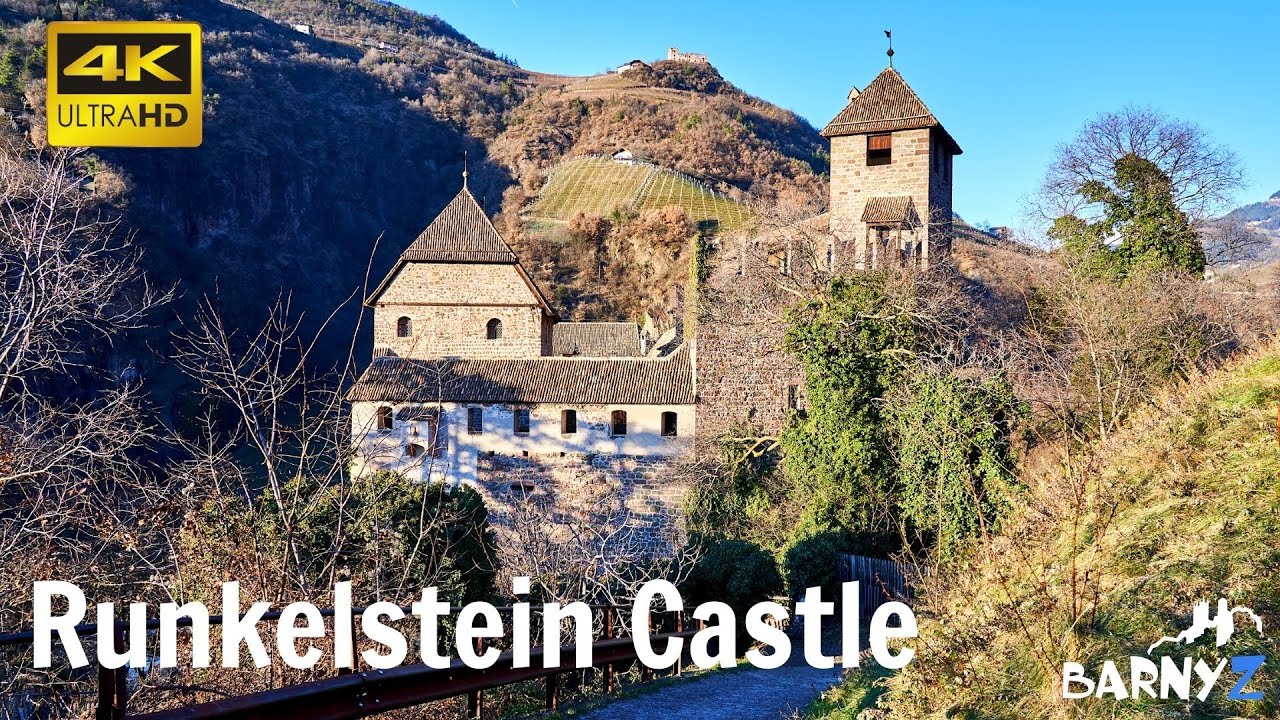 Awesome Castle, Schloss Runkelstein, Bolzano Italy 4K