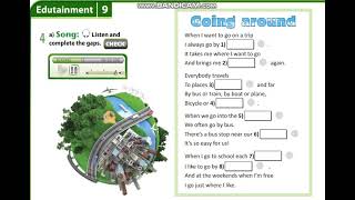 Excel 6 module 9 p110 Going Around Song text ver