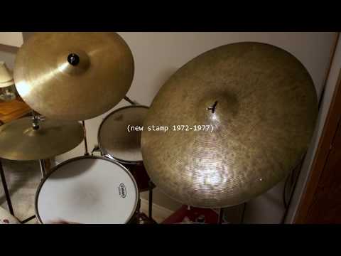 22" Old K Zildjian Istanbul New Stamp 2496 Grams