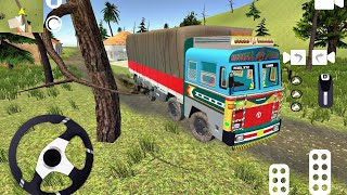 New Tata Truck Adventure Off-Road driving : Indian Truck Simulator 3D : Truck Game Android Gameplay screenshot 5